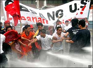 Manila protest